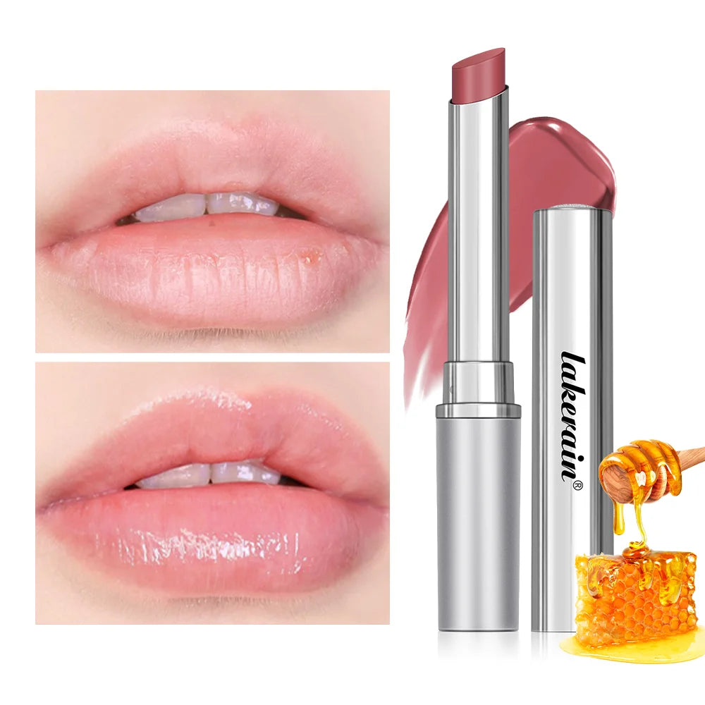 Black Honey Lipstick – Natural Lip Plumper & Plumping Gloss with Gentle Exfoliation