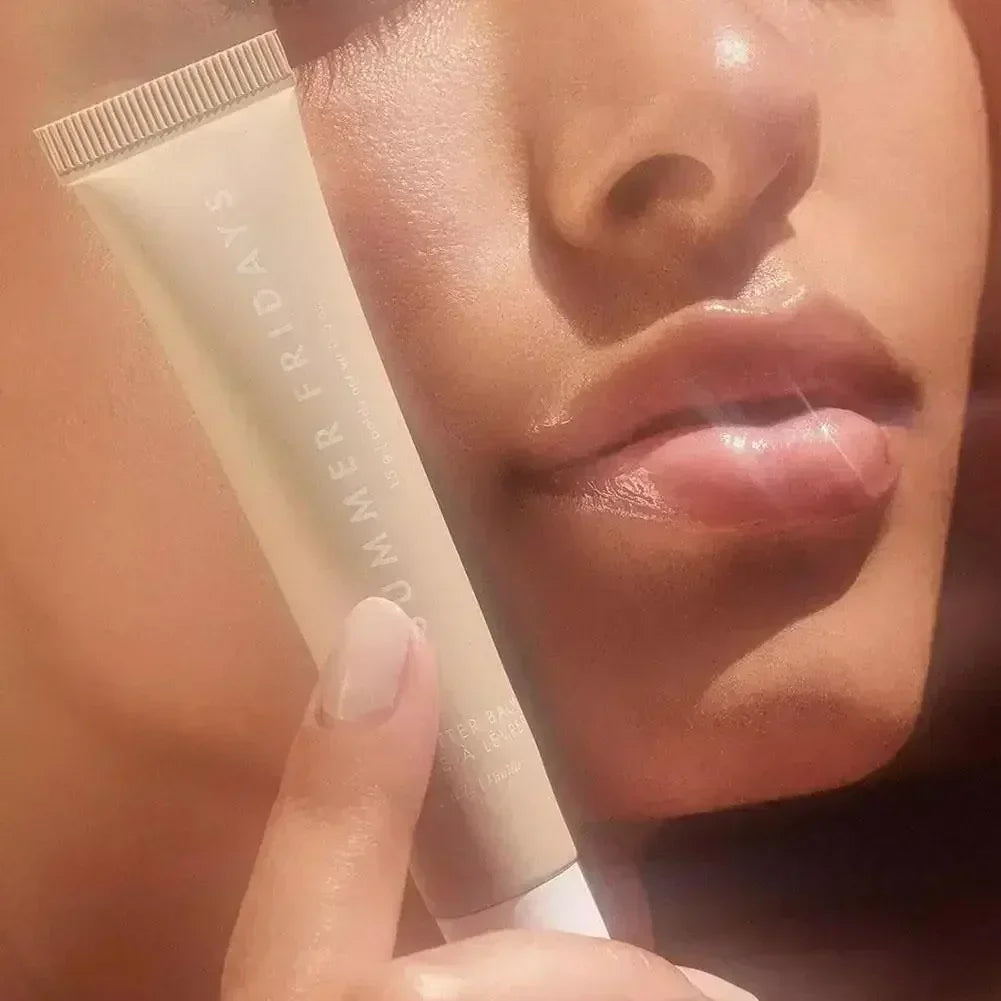 Summer Friday’s Vanilla Beige Lip Balm – Moisturizing Transparent Lip Gloss Set