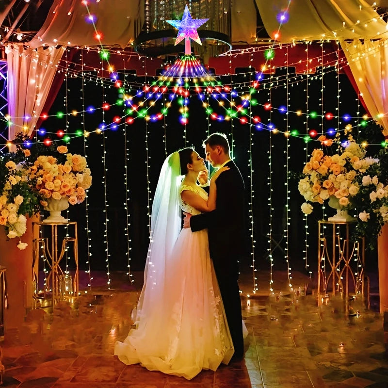 Christmas LED Fairy String Lights 2/3M – Waterproof USB Lights with 8 Modes for Indoor & Outdoor Decor