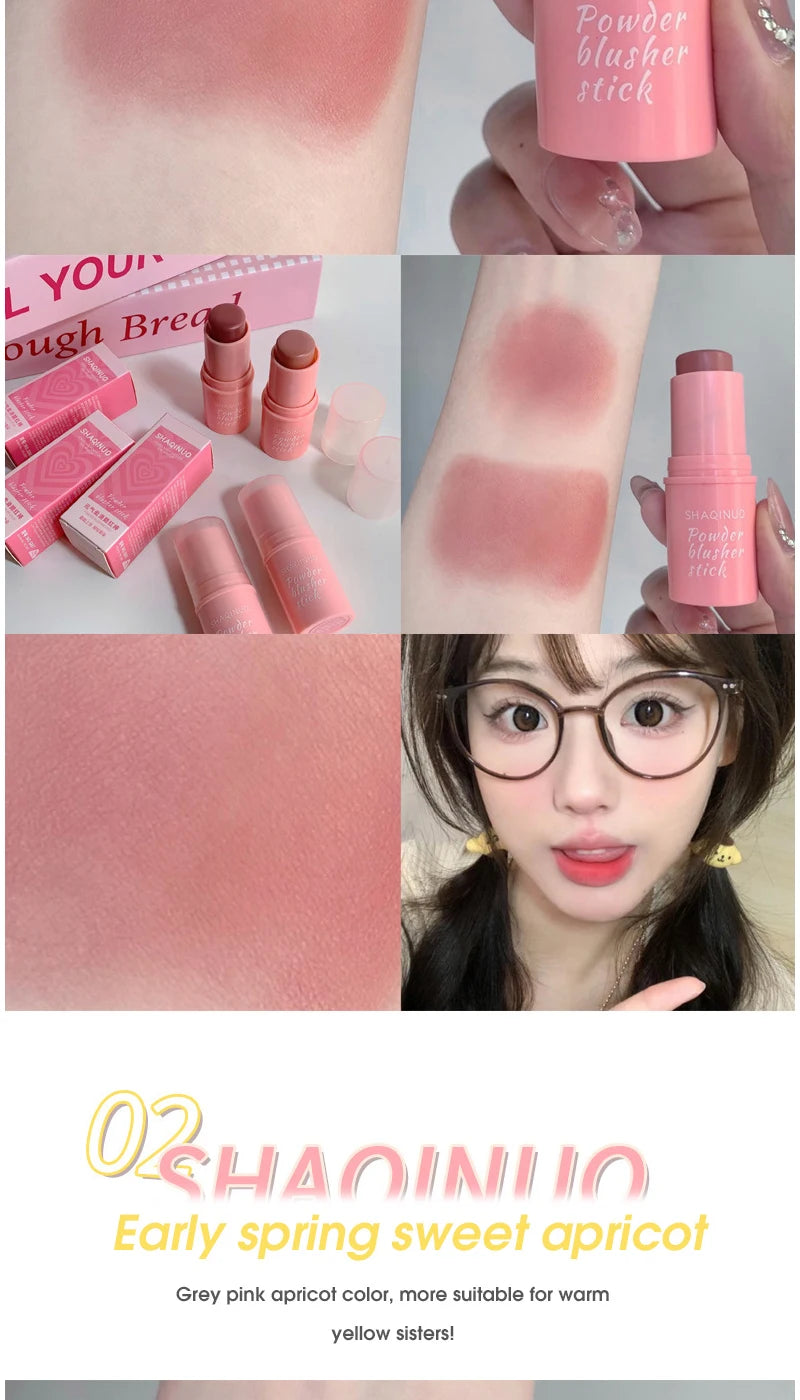 Matte Cream Blush Stick