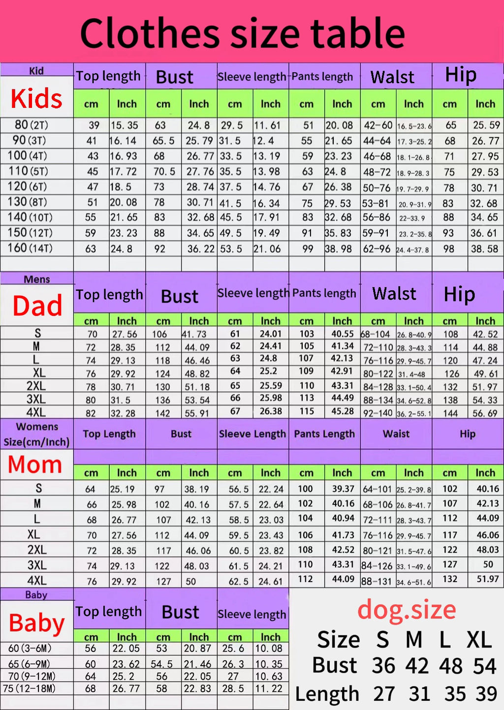 Family Matching Christmas Pajamas – Soft 2-Piece Holiday Set for Mom, Dad & Children