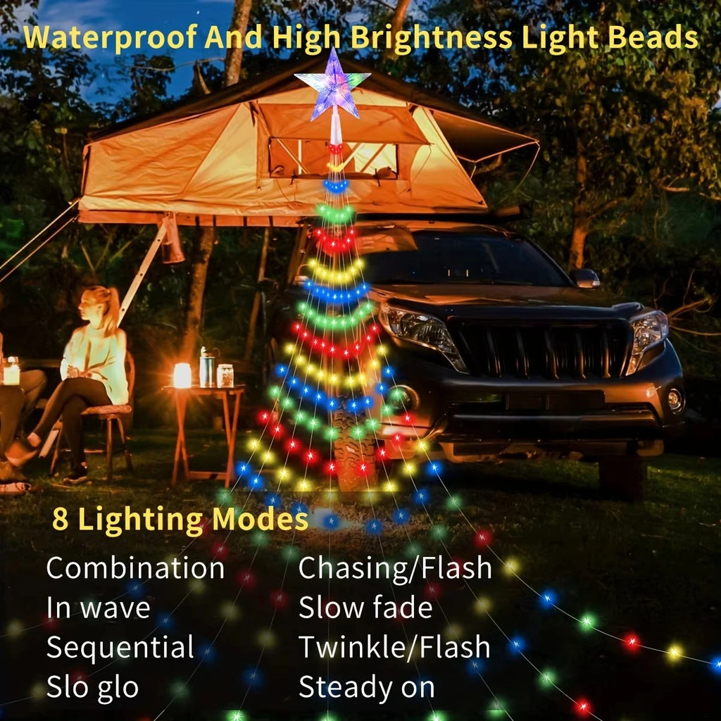 Christmas LED Fairy String Lights 2/3M – Waterproof USB Lights with 8 Modes for Indoor & Outdoor Decor
