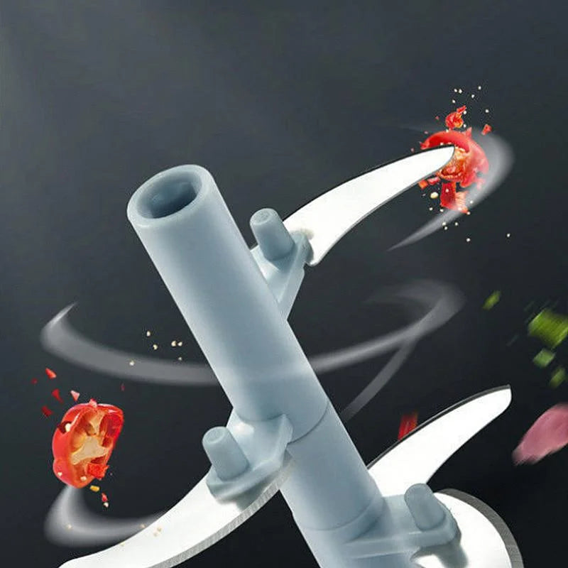 Manual Food Chopper – 500/900ML Meat & Veggie Mincer