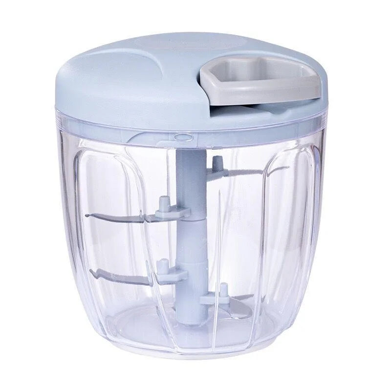 Manual Food Chopper – 500/900ML Meat & Veggie Mincer