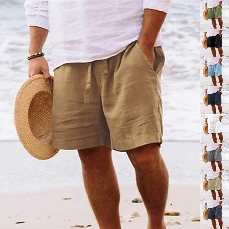 Men’s Casual Beach Shorts – Lightweight Drawstring Fit