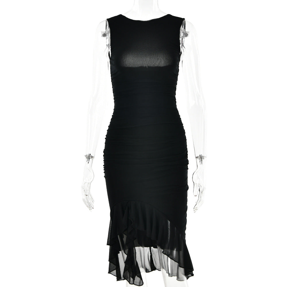 Sleeveless Bodycon Mini Dress – Summer Party Style