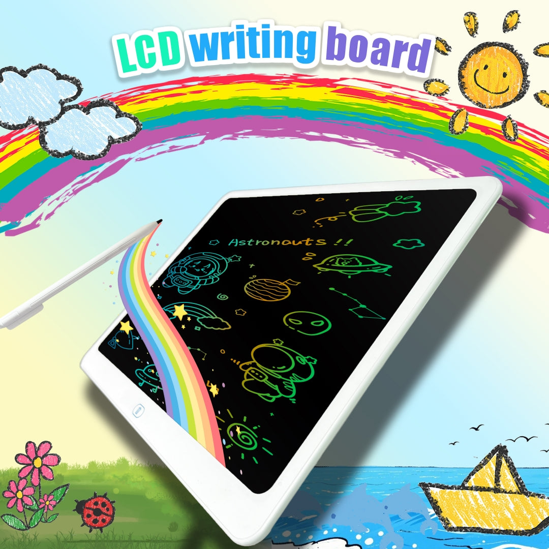 Kids LCD Drawing Tablet – 20” Colorful Reusable Doodle Board