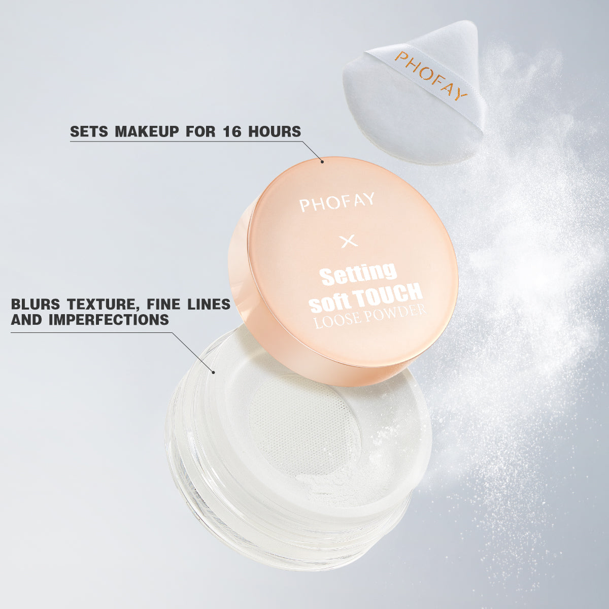 Loose Setting Powder – Soft Touch Matte Finish