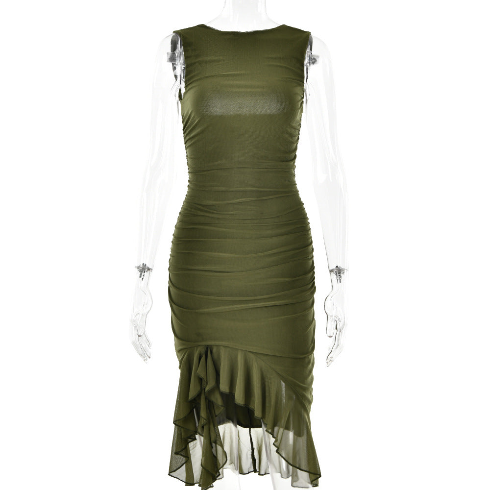 Sleeveless Bodycon Mini Dress – Summer Party Style