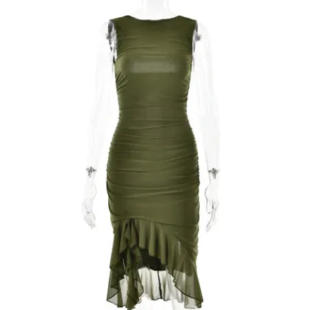 Sleeveless Bodycon Mini Dress – Summer Party Style