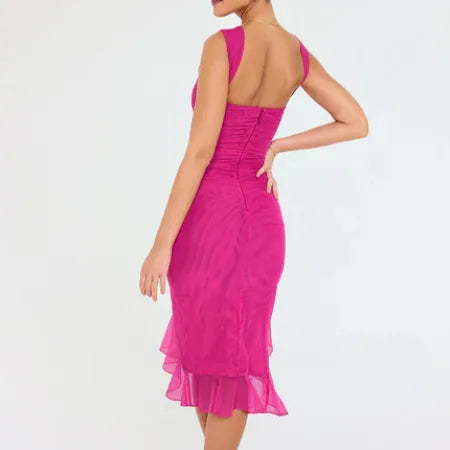 Sleeveless Bodycon Mini Dress – Summer Party Style