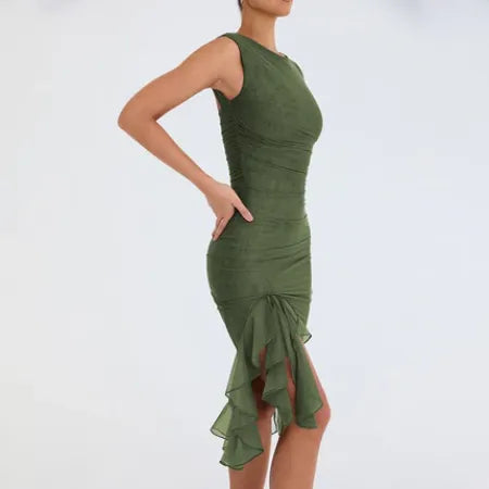 Sleeveless Bodycon Mini Dress – Summer Party Style