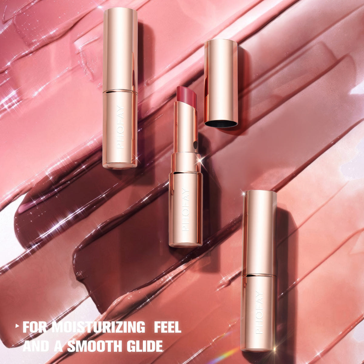 Moisturizing Lipstick – Smooth Hydrating Color