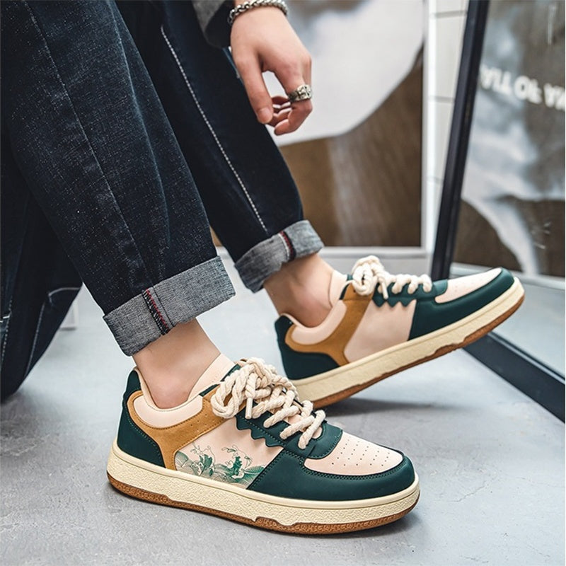 Casual Sneakers – Thick Sole Comfort & Breathable Fit