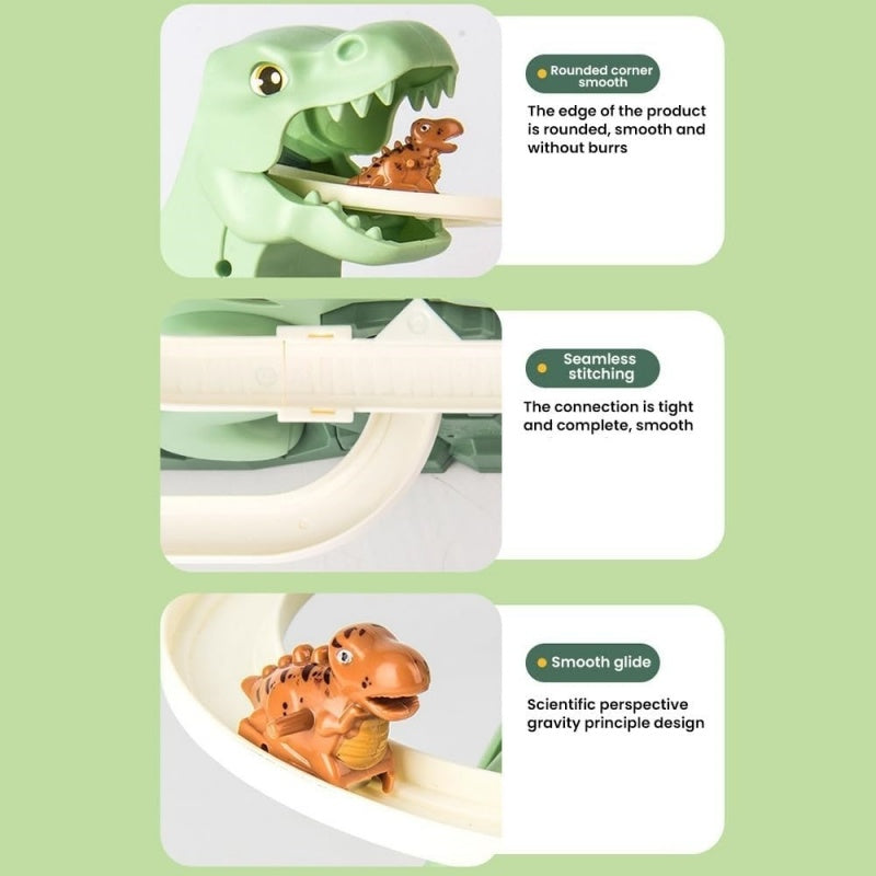 Dinosaur Climbing Track Toy – Interactive Stair Race Set
